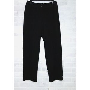 Chico's‎ Additions Urbane Apprentice Regular Pants Black Size 1.5 Button Zip New